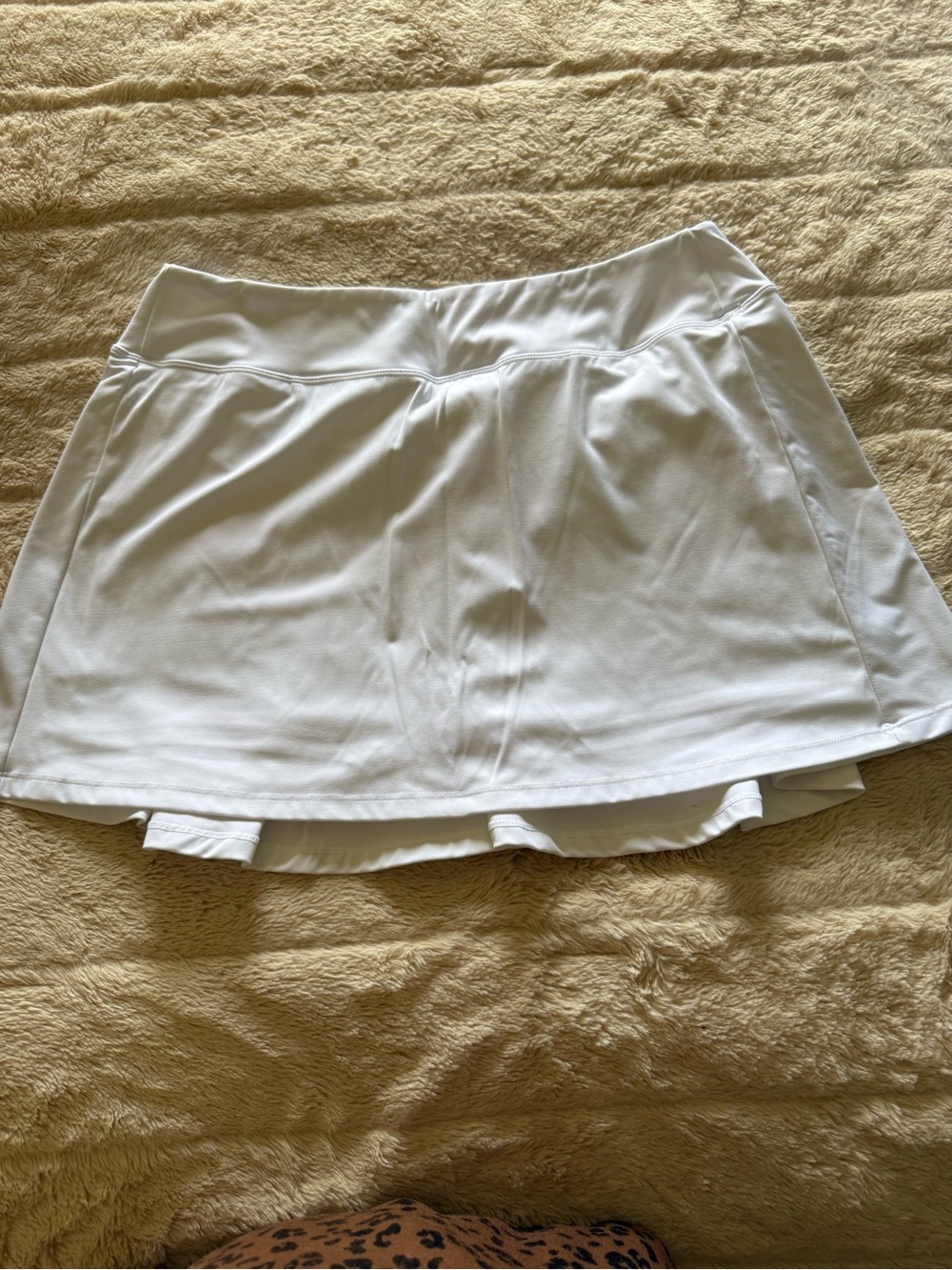 Classic White Women's Athletic Skort